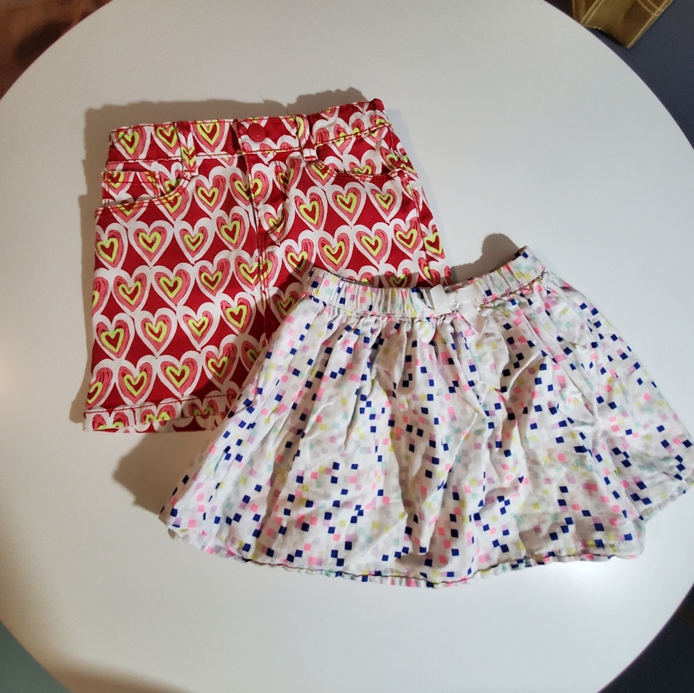 Gymboree summer cotton skirts